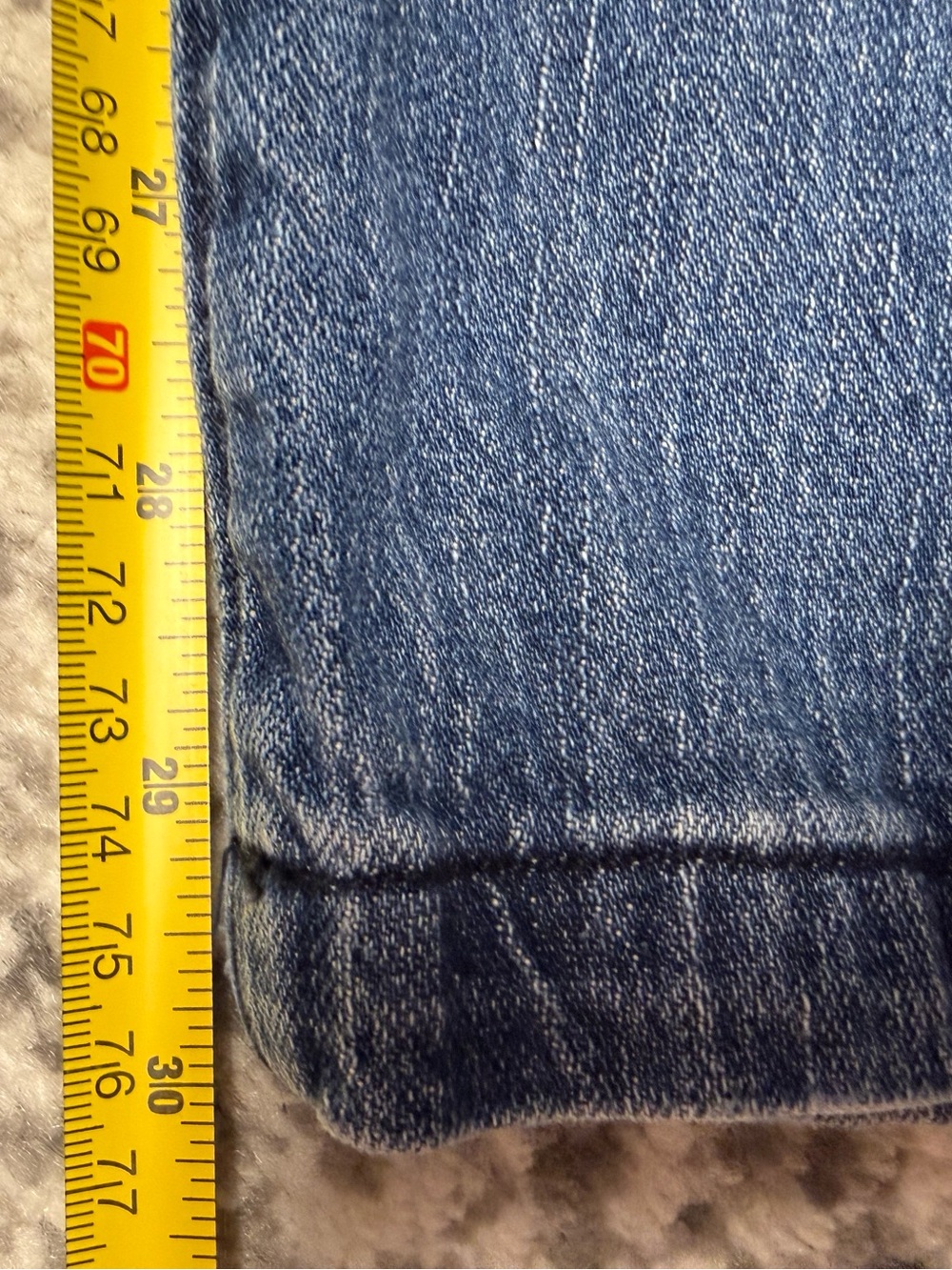 Pilcro Anthropologie Relaxed Elastic-Back Wide-Leg Denim Pants Size 25 Medium Wa - Picture 7 of 13